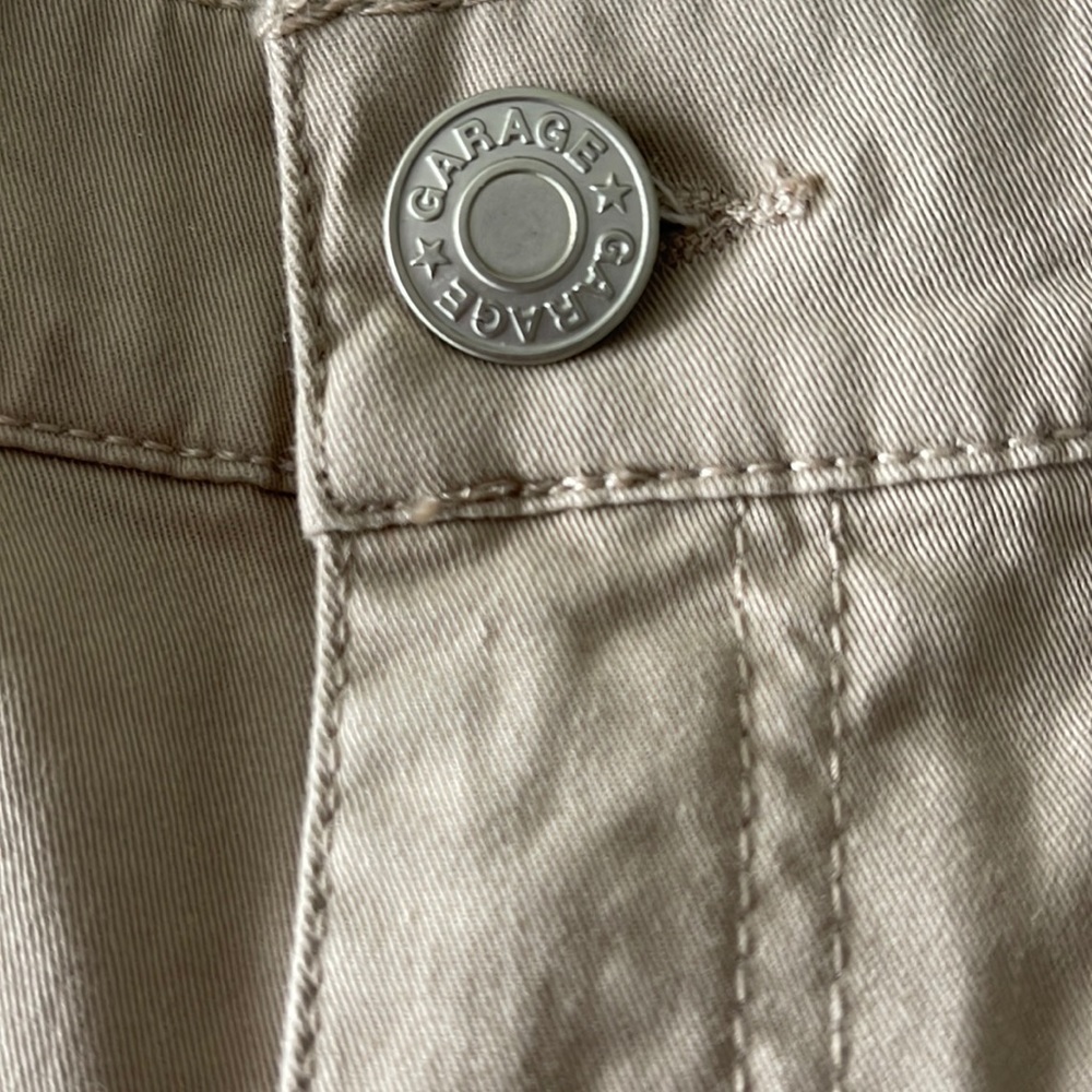 GARAGE Khaki Cargo Shorts - Picture 9 of 15